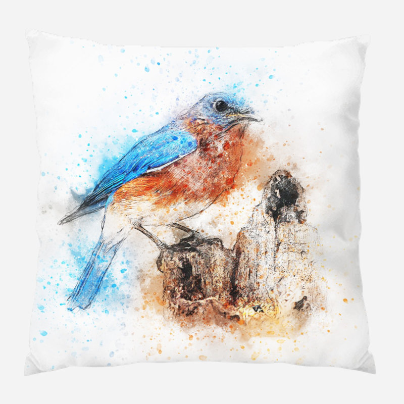  Coussin Bird, Synthétique, Extérieur