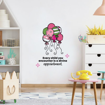 Text & Numbers Wall Decal