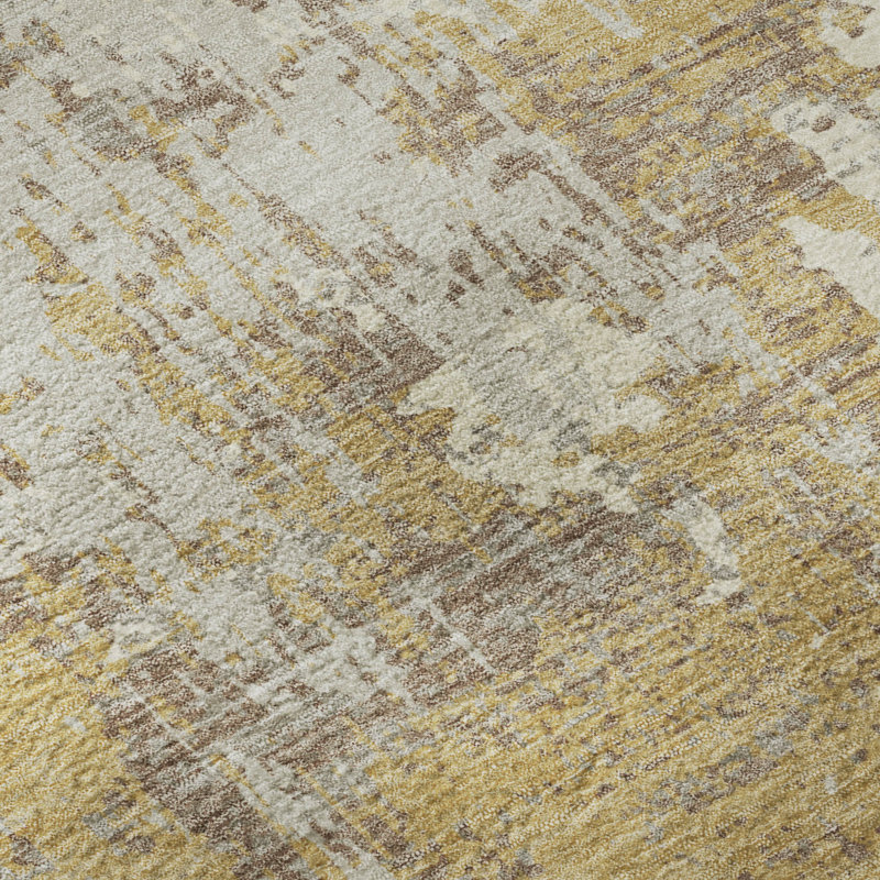 Premium Machine Washable Mayfield AMF1008 Abstract Rug, Rectangle 10' x 14'