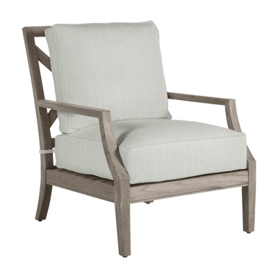 Haley Teak Patio Chair with Cushions