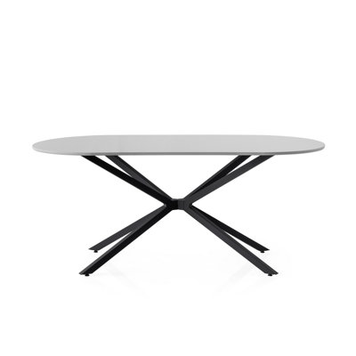 Ferro Beech Oval Dining Table