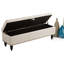 Banc de rangement rembourré Delshawn-1330379146