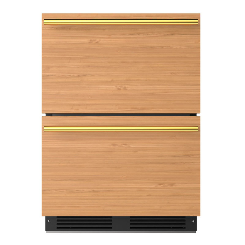 XO Appliance 23.81" 5.2 Cubic Feet Built-in Panel Ready Refrigerated Drawers
