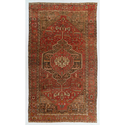 Antique Persian Heriz Rug, Circa 1900