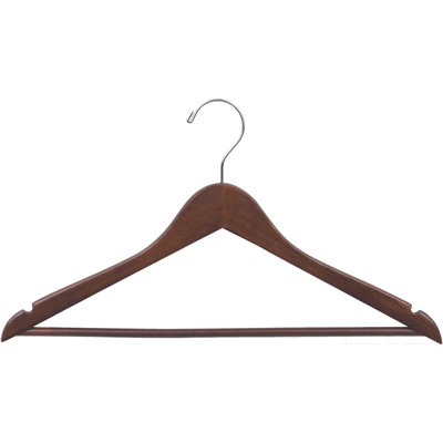 Wood Non-Slip Standard Hanger for Dress/Shirt/Sweater