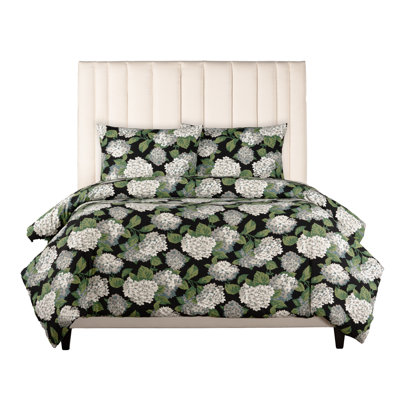 Magnolia Home Fashions Summerwind Ebony Duvet Cover& Shams Set