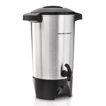  Continental Electric 30-Cup Coffee Urn, Stainless Steel Single  Wall, : Everything Else