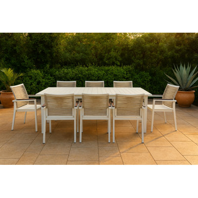 Oan Outdoor Dining Armchair with Cushions
