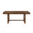 Transitional Rectangular Dining Table Wooden Frame Kitchen