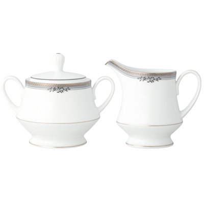 Noritake Laurelvale Sugar & Creamer Set