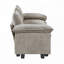 Causeuse en tissu d'ameublement en chenille-33736594