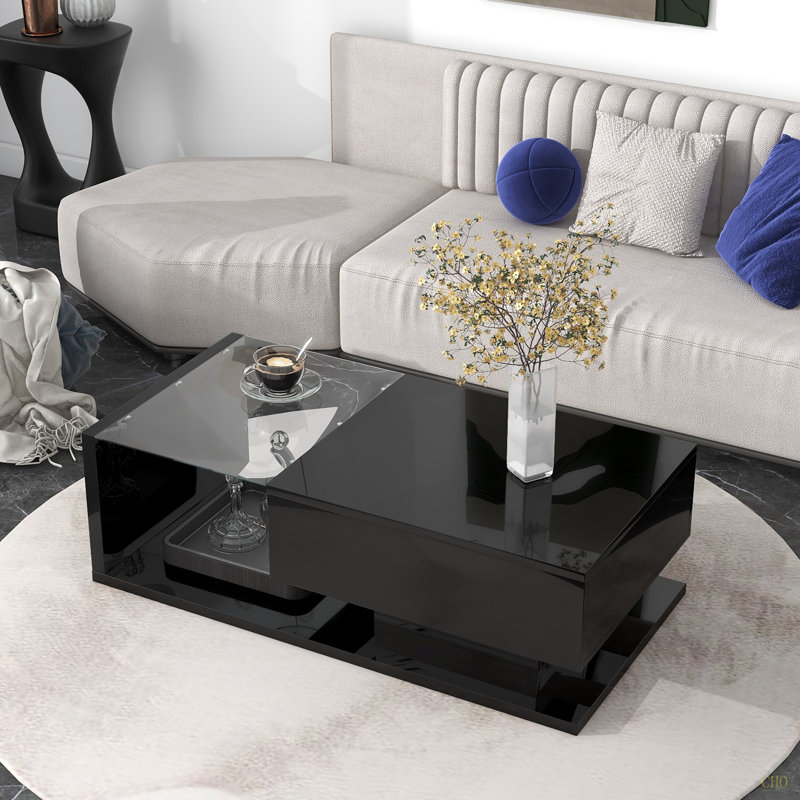 Table basse Modern, Noir