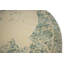 Tapis rond vert moderne 9X9