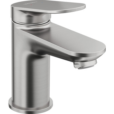 Robinet de lavabo de salle de bain monotrou No.1 à 1 poignée 5 3/8 de haut (avec ensemble de bonde)