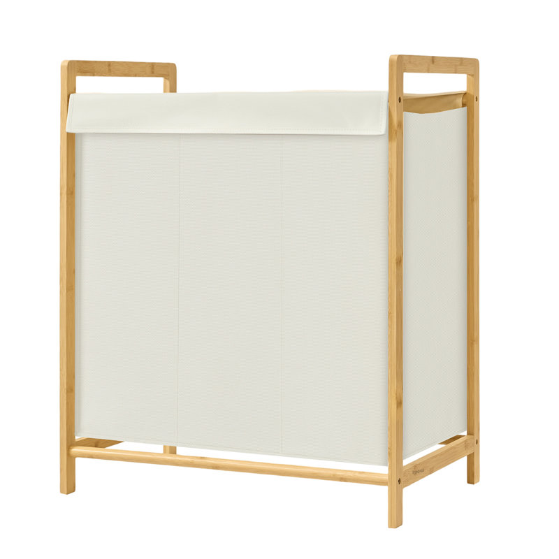 Bamboo Laundry Basket with Handles
