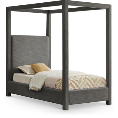 Mistaya Upholstered Canopy Bed