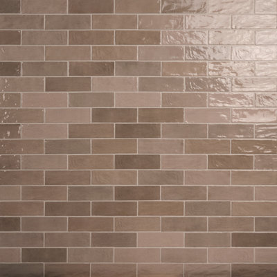 Karma 3 in. x 8 in. Glazed Ceramic Subway Wall Tile (38 pieces 5.38 Sq. Ft. / Case)