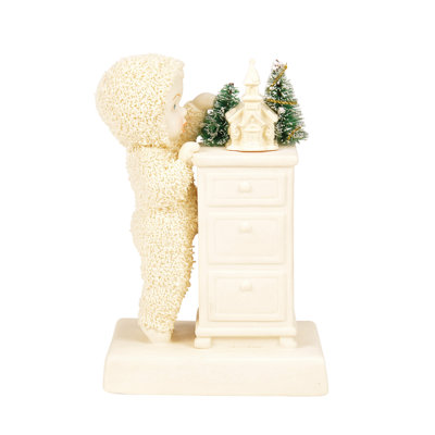 Snowbabies Christmas Jubilee That Village Magic Light Up Figurine 4.72 Inch
