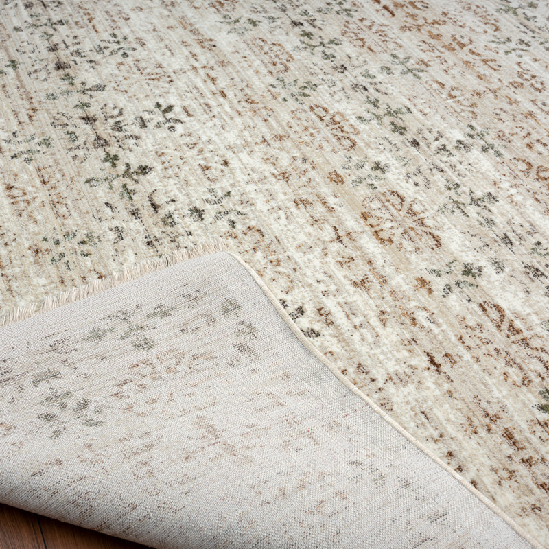 Mirabelle Floral Area Rug, Rectangle 2' x 3'