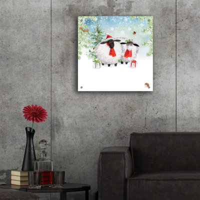 «From Me To Ewe» par Elle Media Group SA, art mural en verre acrylique, 24 po x 24 po