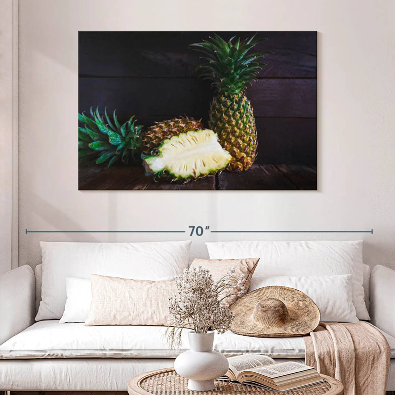 Yarlin Delicious Pineapple, 32" H x 48" W