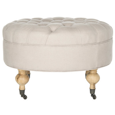 Ronni Velvet Ottoman