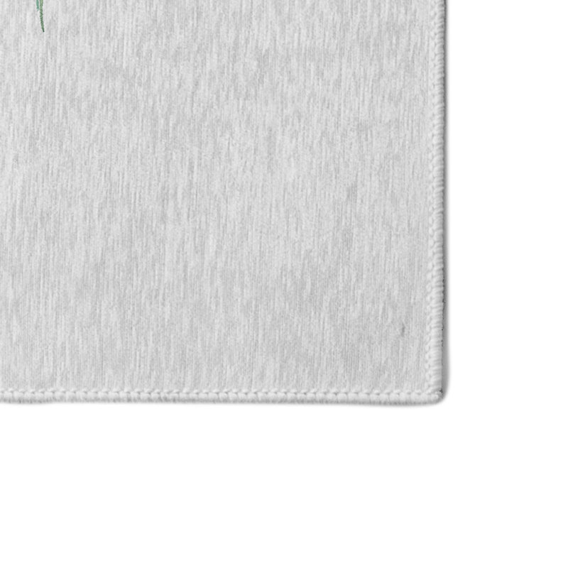 Alvordton Chenille Floral Indoor Rug, Rectangle 2' x 3'
