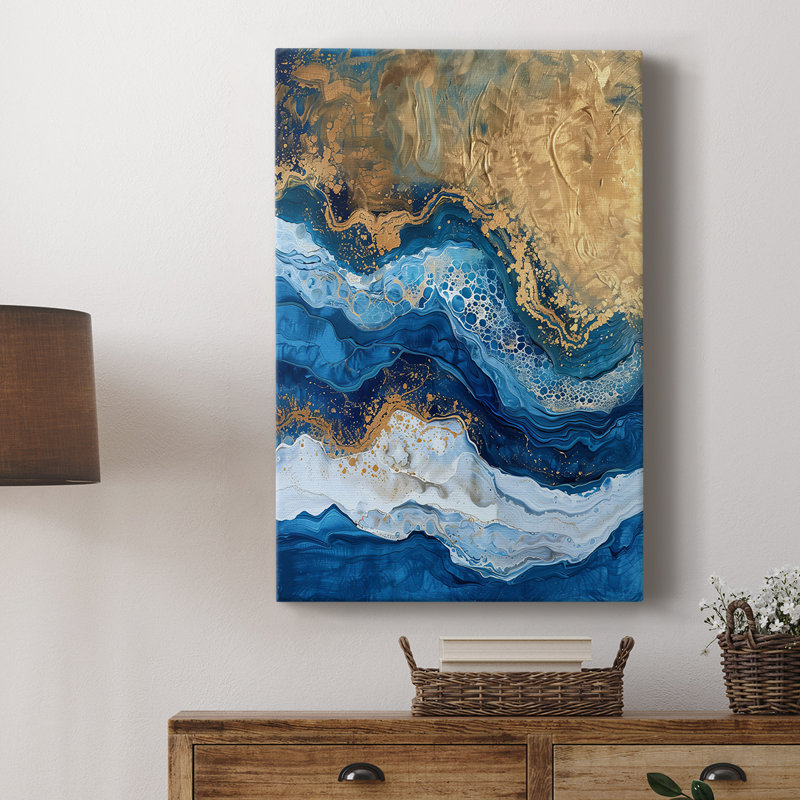 ABSTRACT Series CDXI - Gallery Cavas sur mesure, H 36 po x l 24 po