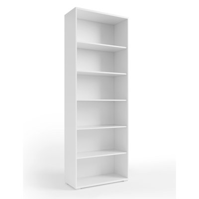 OFFICE LINE 220cm H Engineered Wood Standard Shelf Bookcase