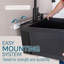 Évier à lessive mural L 23 po x l 24 po avec robinet-86446451