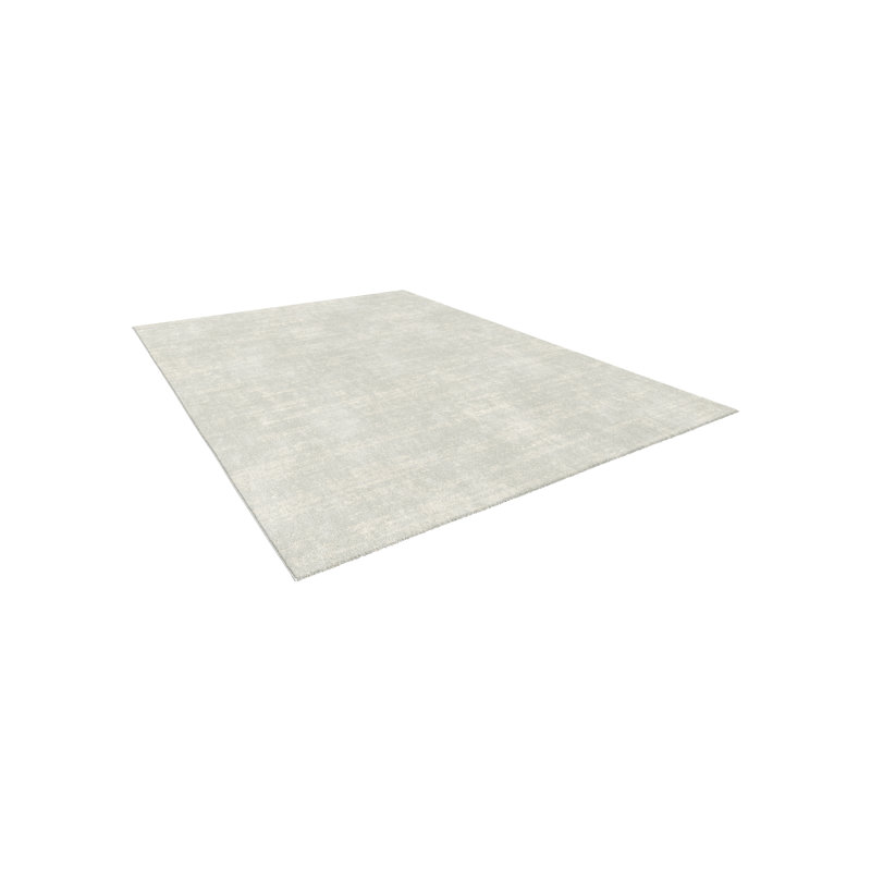 Richmondville Smooth Low Pile Semi-Plain Grey Rug, Rectangle 80cm x 150cm