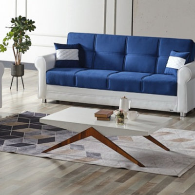 Causeuse convertible avec rangement PrimeNest Ithara Collection, PU