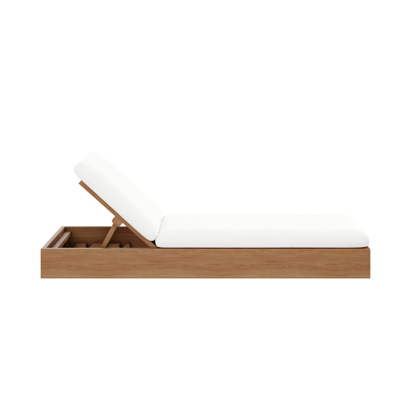 Beja Chaise Lounge - Natural, Natural