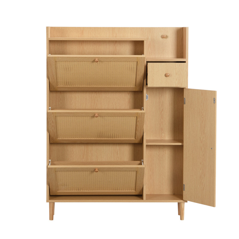 9 Pair Accent, Natural Wood
