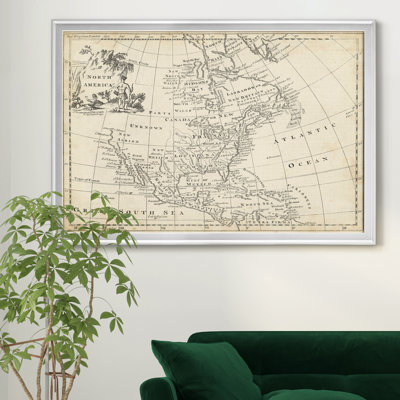 " Map Of North America "