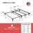 Inst-a-matic Bed Frame with Rollers-50127375