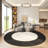 Light luxury curved negotiating sofa-106625953-106625956