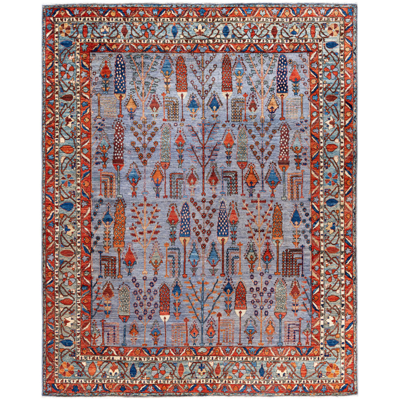 Serapi One-of-a-Kind 8' 1" X 10' 1" Hand Knotted Area Rug