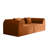 Memory Foam 2-Seater Sofa - Rectangular Pillow, Lounger Daybed-2077301277