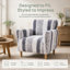 Housse pour fauteuil Banquet - Housse de canapé en tissu moelleux-831452686