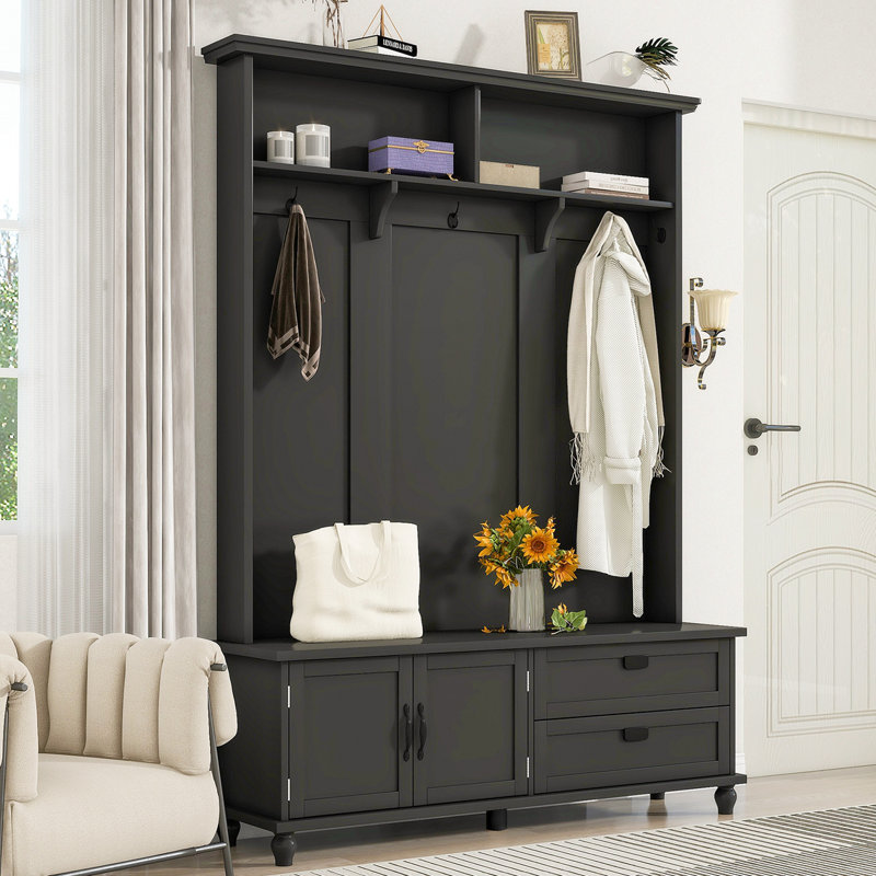 Banc de rangement pour chaussures 4 paires, rangement pour chaussures, banc à chaussures, armoire à chaussures pour hall d'entrée