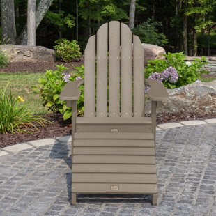  Chaise Adirondack en plastique avec repose-pieds Hinz