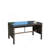 Outdoor Patio Furniture 1 Coffee Table With Clear Tempered Glass