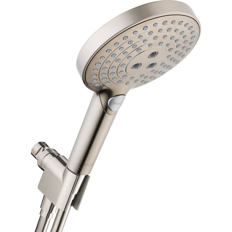 Raindance Rain Handheld Shower Head with Select, Brushed Nickel