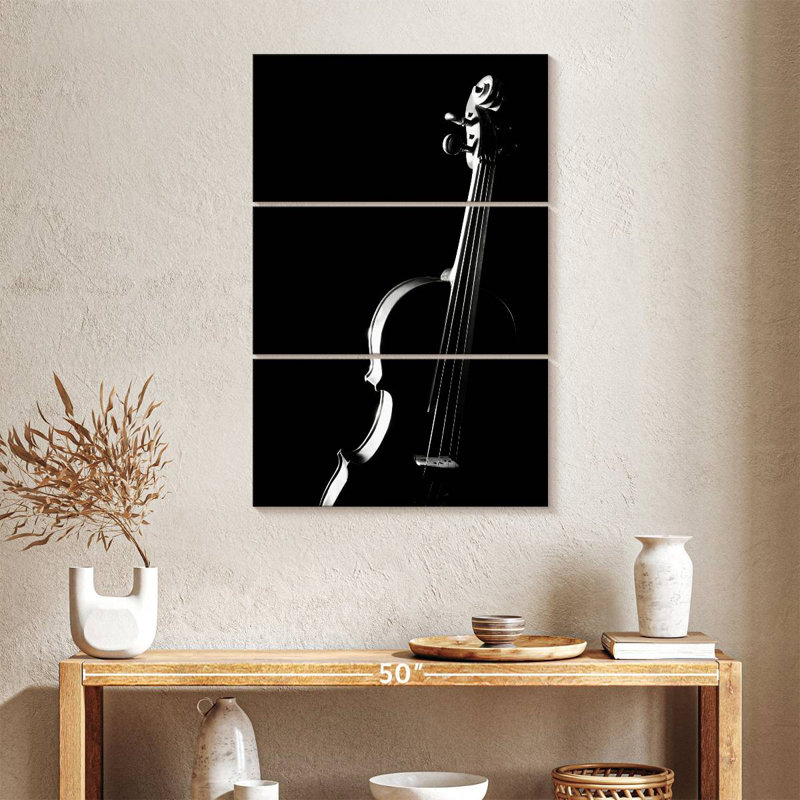 Abarca Violin Light Silhouette, 74" H x 48" W
