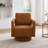 29.12" W Pillow Back Hollow Arm Swivel Accent Armchair (Set Of 2)-103230807