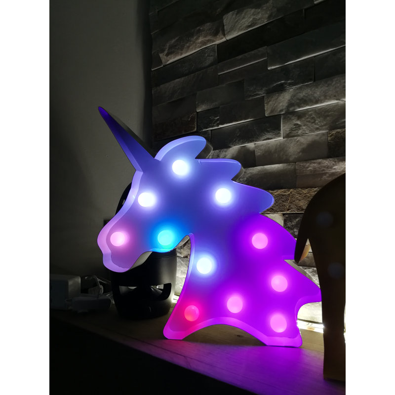 Grande chambre à licorne avec lumières del Pinero