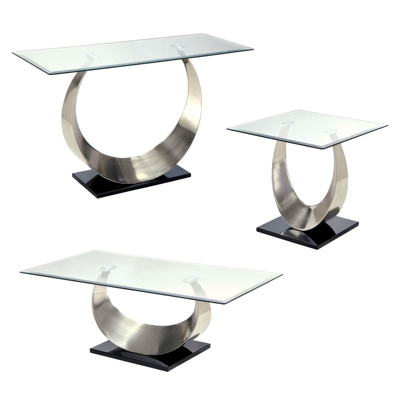 Ensemble de 3 tables basses Gerken