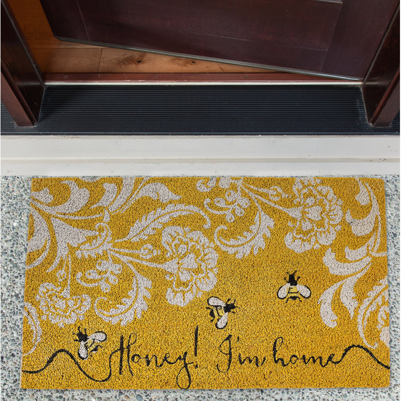 Shella Floral Outdoor Doormat