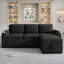 Canapé modulaire de 83,5 po avec canapé en L et canapé-lit-744822643